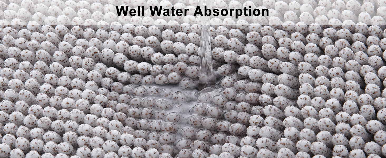 Килимок для ванної кімнати Homaxy з мікрофібри, 40x60 см, коричневий, антиковзаючий, швидковисихаючий