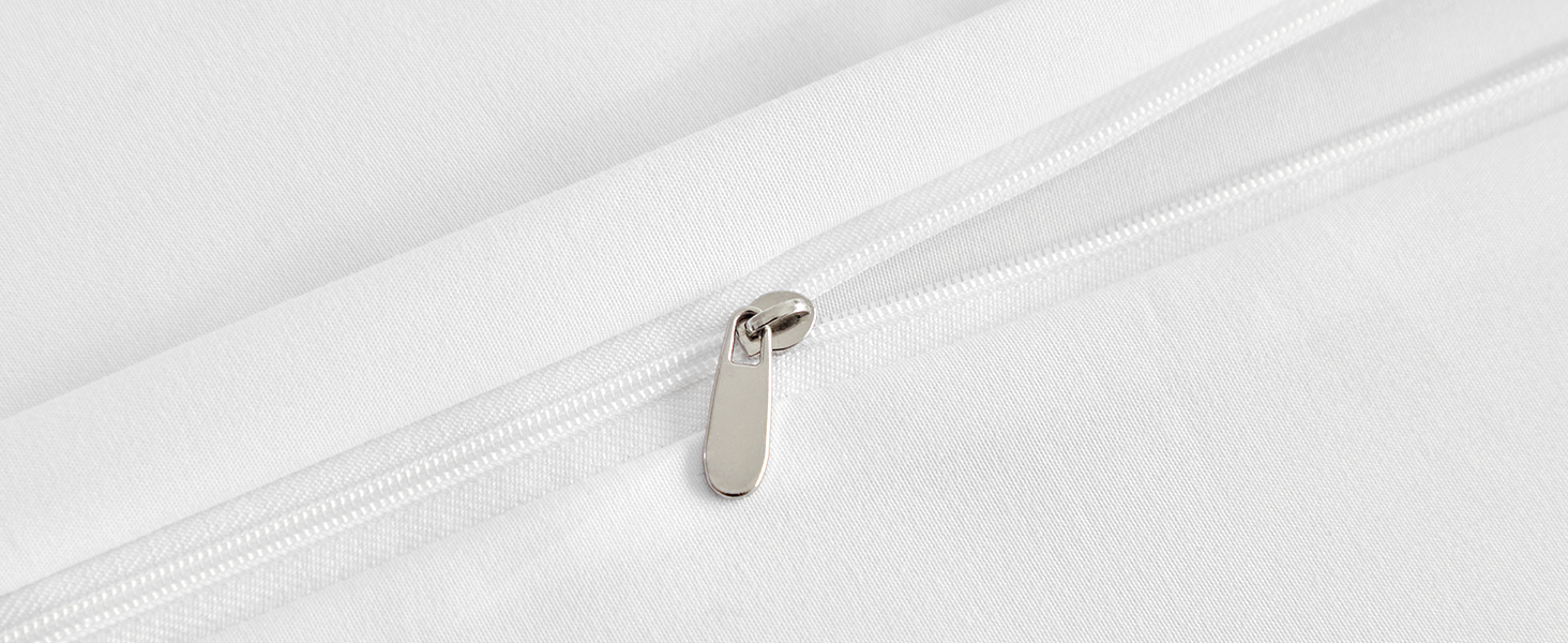 Комплект постільної білизни Lekesky 135x200 (4 шт.) - сірий, квітковий принт, поліестер мікрофібра, з блискавкою