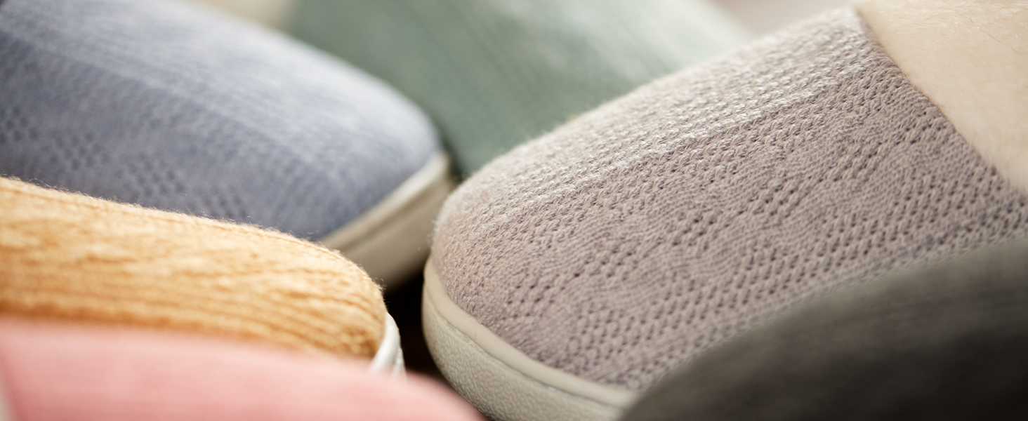 Чантом'ю жіночі домашні тапочки з меморі-піною, теплі, з штучним хутром, для дому, антиковзаюча підошва, 40/41 EU, зелені