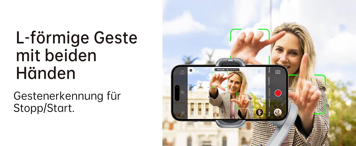 Стабілізатор для смартфона AOCHUAN Smart X Pro (3-осьовий, з RGB-підсвічуванням, для iPhone/Android)