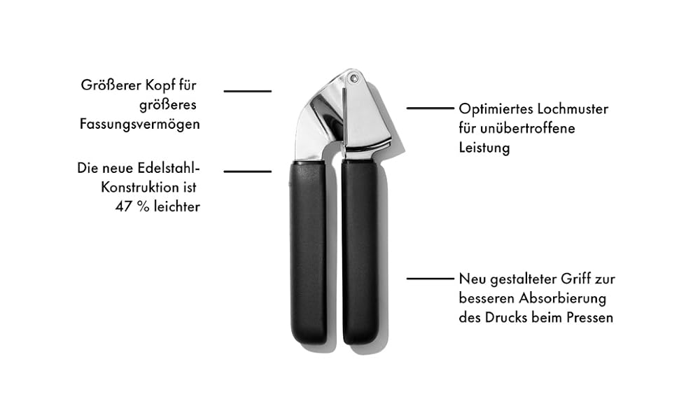 OXO Good Grips Прес для часнику - зручний та надійний інструмент для кухні