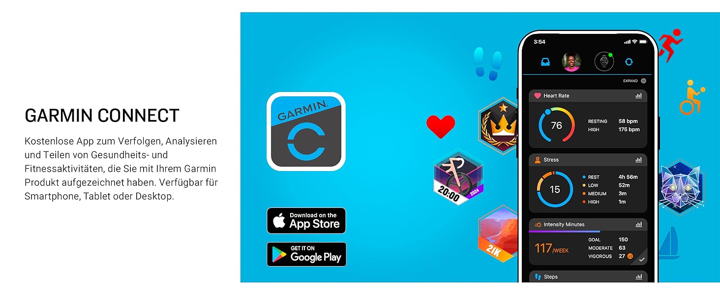 Дитячий розумний годинник Garmin Bounce 2 LTE (43 мм) - турквіс (сірий), AMOLED дисплей, 2 дні роботи, GPS, SOS, режим школи