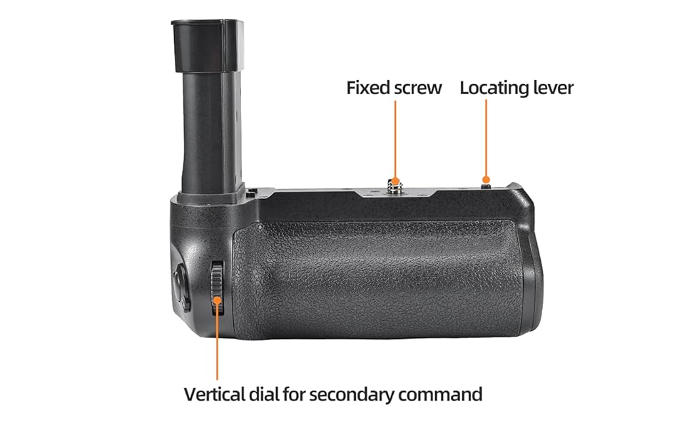 Замінний акумуляторний затиск/ручка DSTE MB-N11 для камер Nikon Z7 II, Z6 II (сумісний з акумуляторами EN-EL15, EN-EL15c)