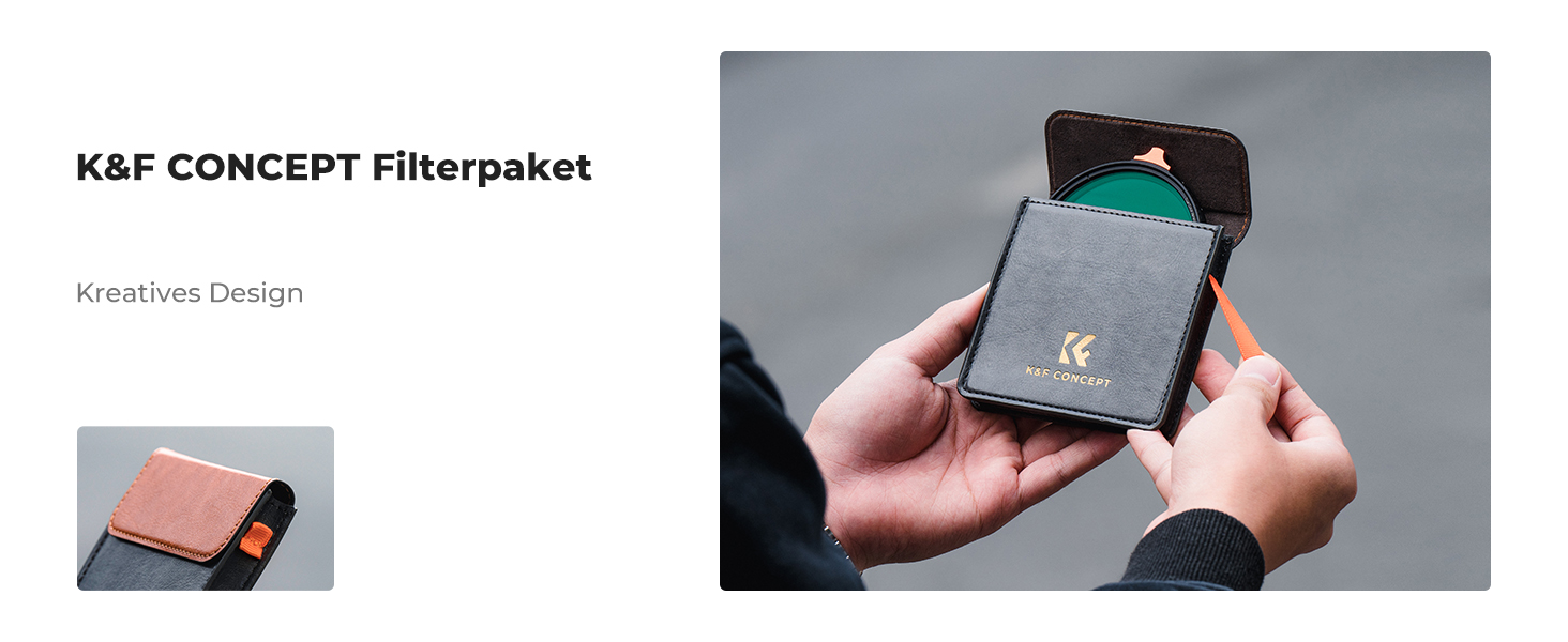 Фільтр K&F Concept Black Mist 1/4 + ND2-ND32 55mm змінний нейтральний фільтр (Nano-Xcel)