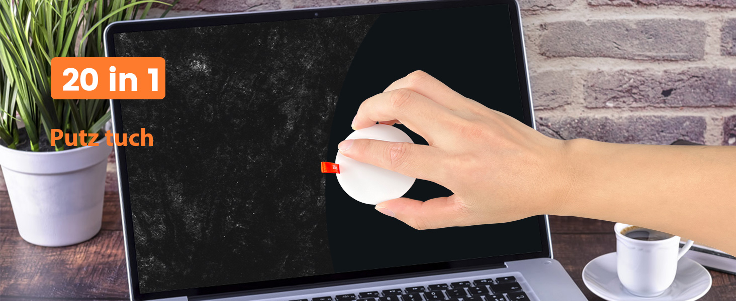 Набір для чищення гаджетів 20 в 1: клавіатура, навушники, камера, монітор, телефон. З щіткою та стилусом.