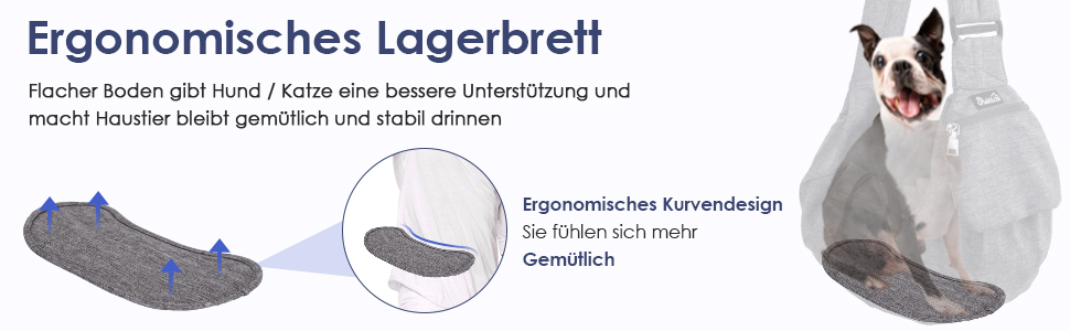 Сумка-переноска для собак Nasjac, ручна переноска для собак з підставками для дна, зручна сумка для собак з регульованим м'яким плечовим ременем та кишенею на блискавці для маленьких собак і котів у подорожах на відкритому повітрі (сіра)