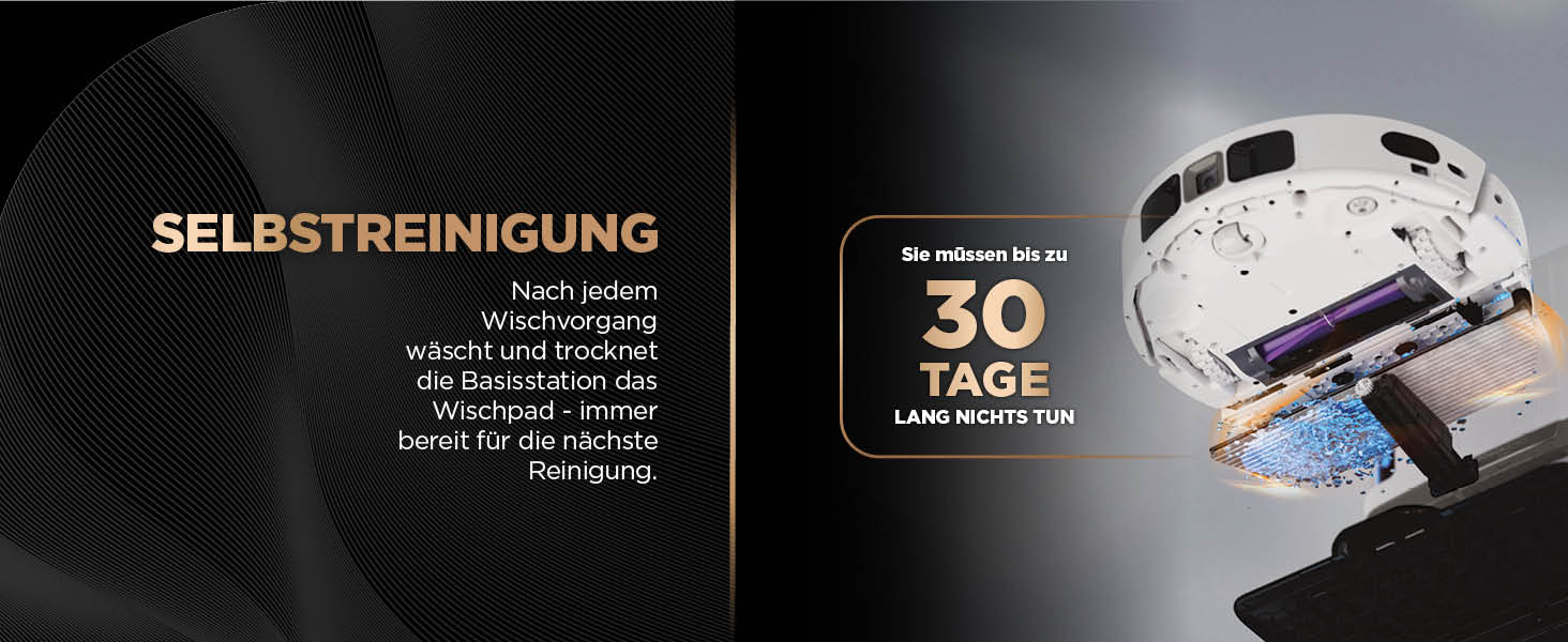 Робот-пилосос та робот-мийник Shark PowerDetect 2-в-1, NeverTouch Pro, самостійне очищення до 60 днів, 3D-LiDAR навігація, NeverStuck, керування через додаток, RV2800ZEEU, 2 щітки, Anti-Micro Pads, 1 капсула