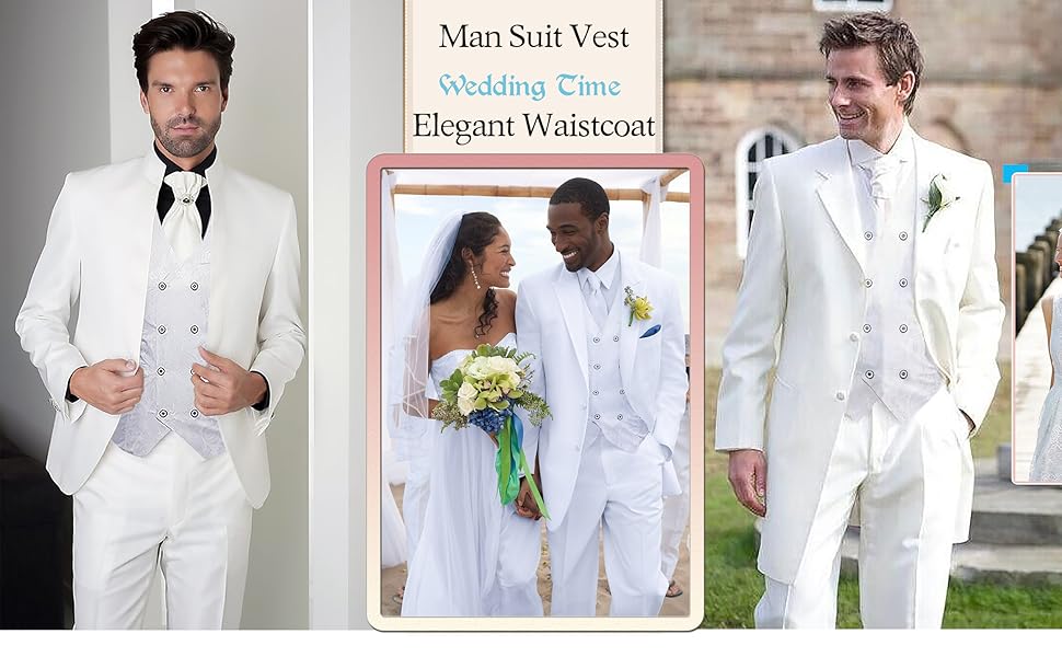 Чоловіча жилетка RONGKIM Showu з паєтками, Slim Fit, для вечірки/весілля, елегантний костюмний стиль, чорна