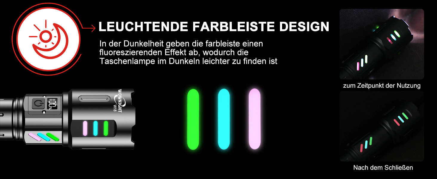 Ліхтар LED акумуляторний тактичний, 500000 люмен, 5 режимів, плавне регулювання яскравості, для кемпінгу та надзвичайних ситуацій, чорний