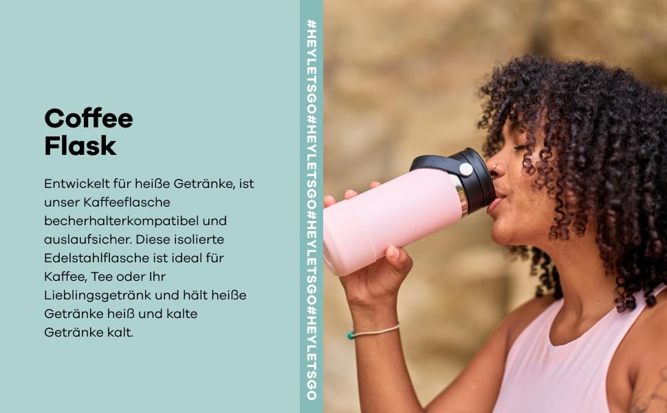 Hydro Flask Wide Mouth Flex Sip Pacific 355ml Water Bottle - Insulated Stainless Steel