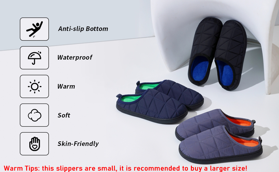 Тапочки домашні жіночі/чоловічі зимові теплі, плюшеві, м'які, зручні з memory foam, антиковзні, двоколірні, для дому та вулиці, 38/39 EU, чорні