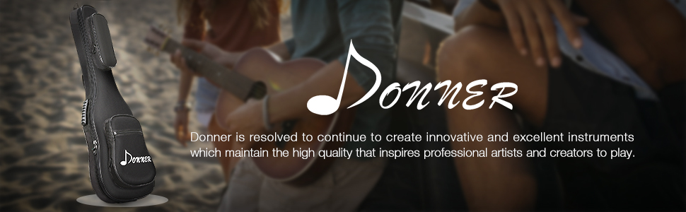 Чохол для гітари Donner, 39 дюймів, товщина 0.4 мм