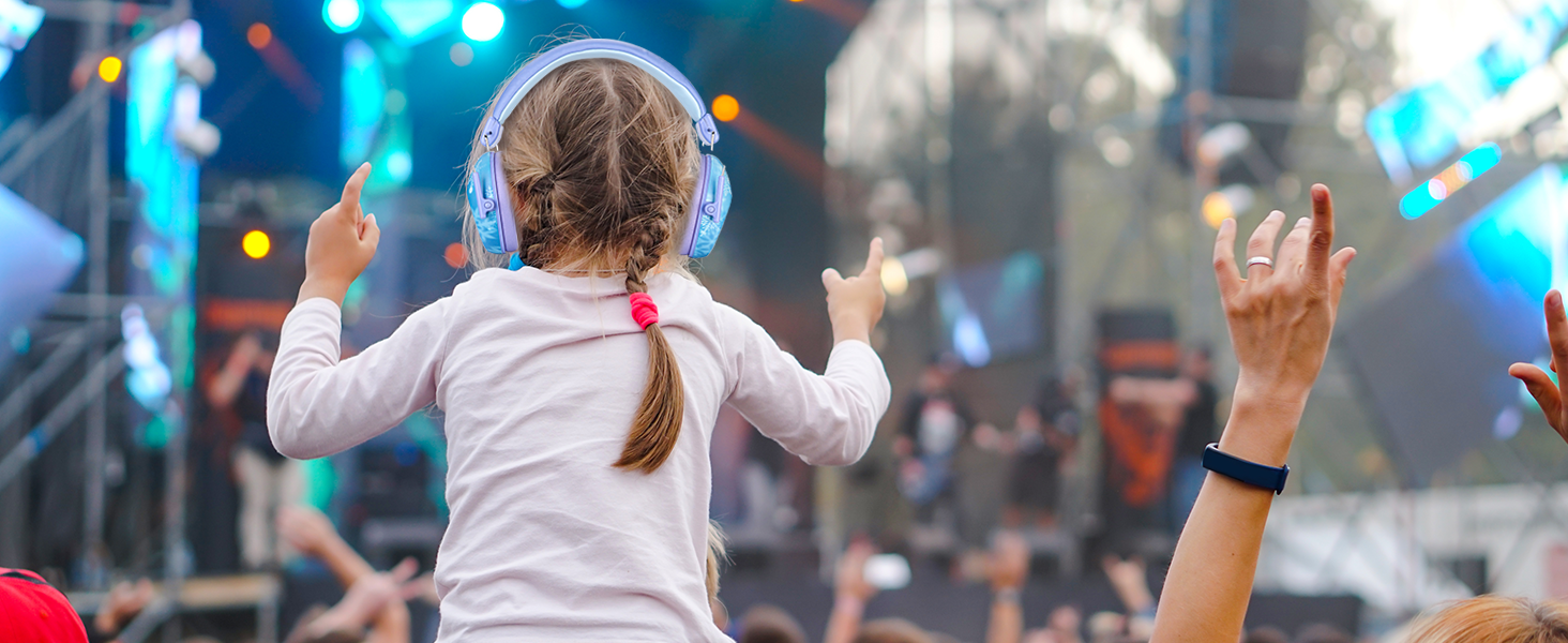 Навушники для захисту від шуму ProCase для дітей, червоно-сині