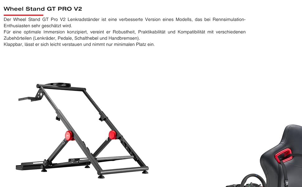 Стенд для керма OPLITE Wheel Stand GT PRO - універсальний кріплення для керма Force Feedback, сумісний з Logitech, Thrustmaster, Fanatec