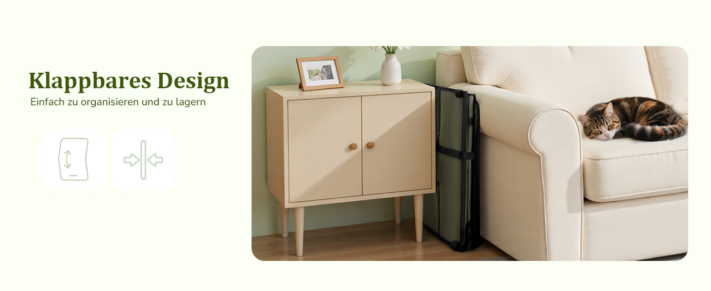 Транспортна переноска для собак Pecute: стабільна, складана, дихаюча, з ролетним віконцем (61x52x45 см)