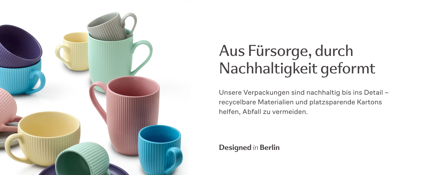 Набір еспресо-чашок Cosumy з підставками, 6 шт., 90 мл, пастельні кольори, смугастий малюнок, кераміка, придатні для миття в посудомийній машині та мікрохвильовій печі, сучасний набір мокко