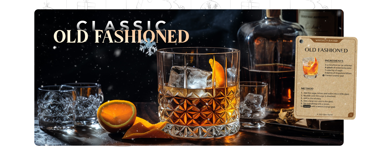 Набір бармена для приготування коктейлів Rose Gold 24oz: 12 предметів, дерев'яний підставник, рецепти, професійний барний аксесуар