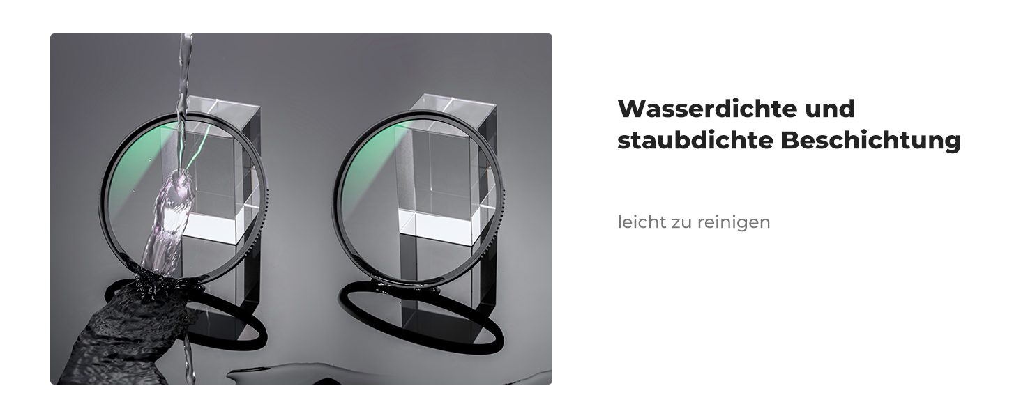Набір фільтрів K&F Concept Nano X-Serie 82mm: поляризаційний (CPL), UV, кришки об'єктивів, чохол