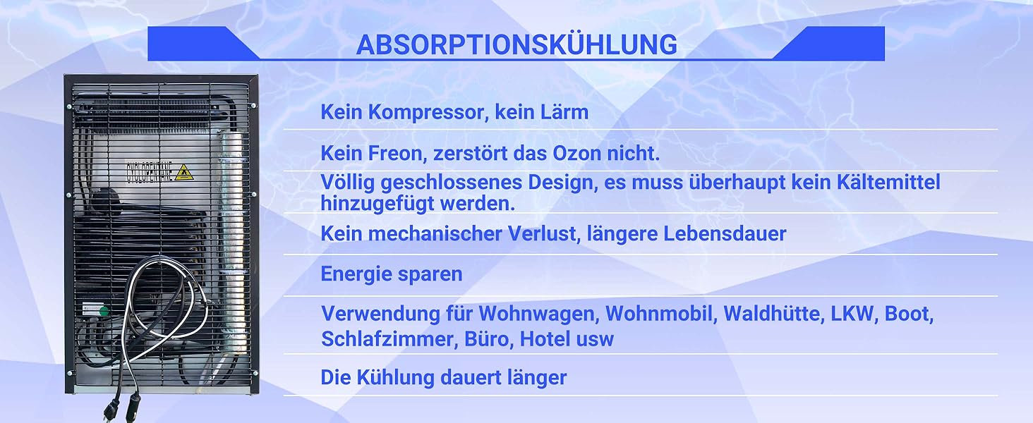 Міні-холодильник SMETA 48L з морозильною камерою, 230V. Тихий настільний холодильник для офісу, кемпінгу, спальні та готелю. Регульована температура 0-10°C, 39dB.