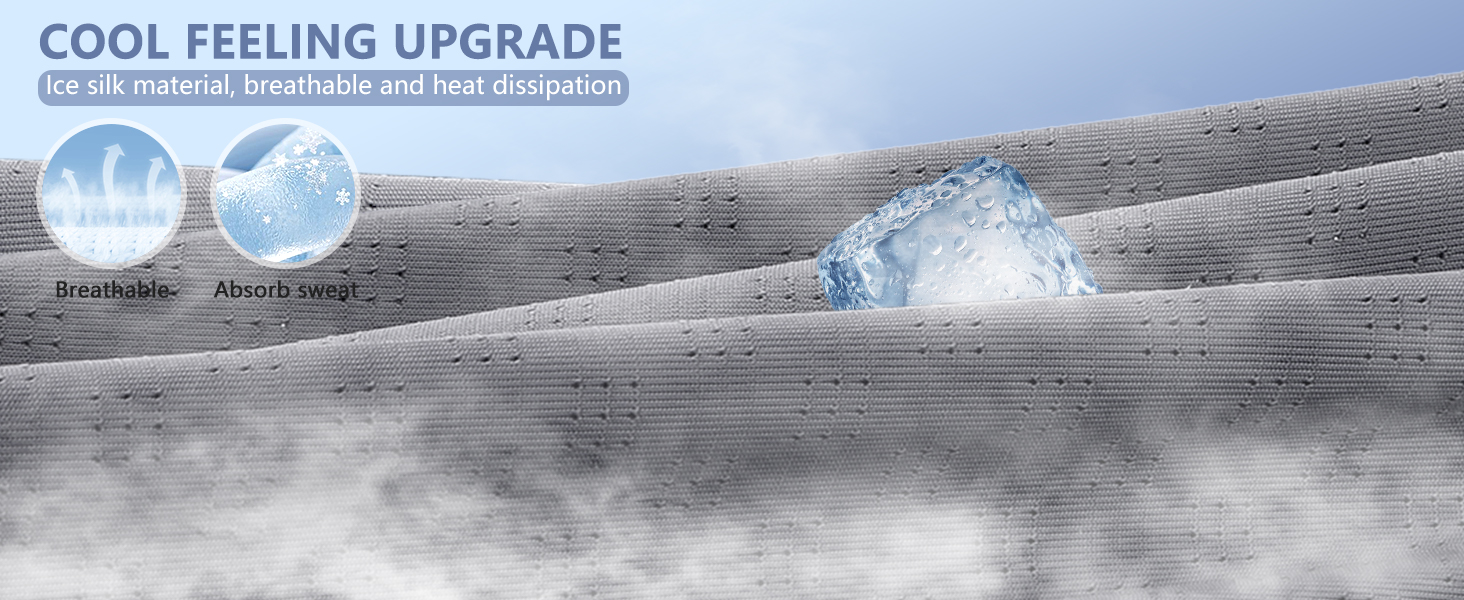 Подушка для шиї з піни Memory Foam A-Pce: ергономічна подушка для сну на боці, спині та животі, знімний дихаючий чохол - сіро-чорний 65x39x14 см