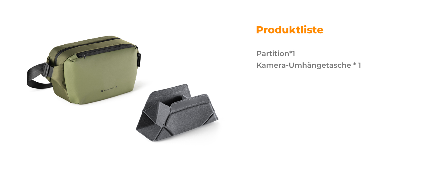 Рюкзак для камери K&F CONCEPT, сумка через плече, квадратна сумка для фотографів, сумісний з Canon/Nikon/Sony/DJI Mavic, зелений (M)