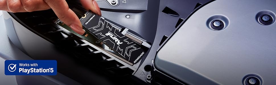 SSD Kingston FURY Renegade 4TB PCIe 4.0 M.2 NVMe з кулером для геймерів та ентузіастів