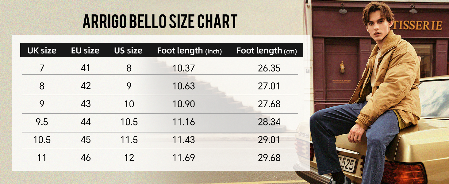 ARRIGO BELLO Кросівки для чоловіків, коричневі, на блискавці, трекінгові, зручні, 41-46 EU