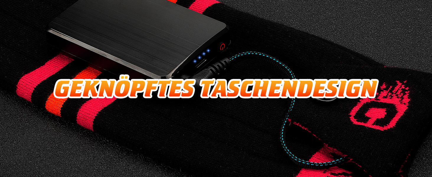 Гріючі шкарпетки COZII для жінок та чоловіків, 5V, 5000 mAh, акумулятор, 65°C, для зими, кемпінгу, полювання, катання на лижах, їзди на конях, смугасті