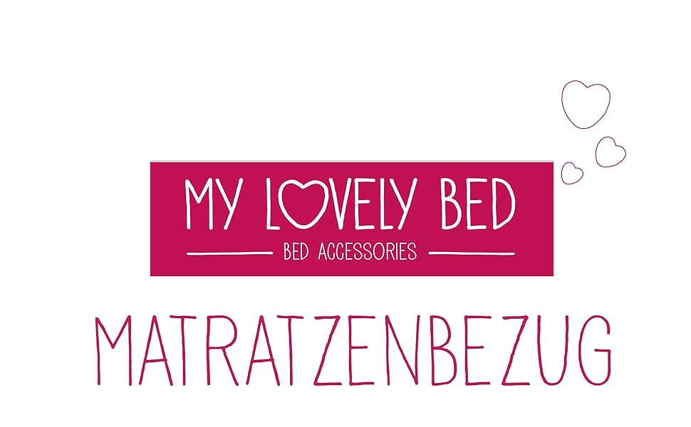 Чохол для матраца 140x190/200 см My Lovely Bed, проти пилових кліщів, бавовна, дихаючий, з блискавкою