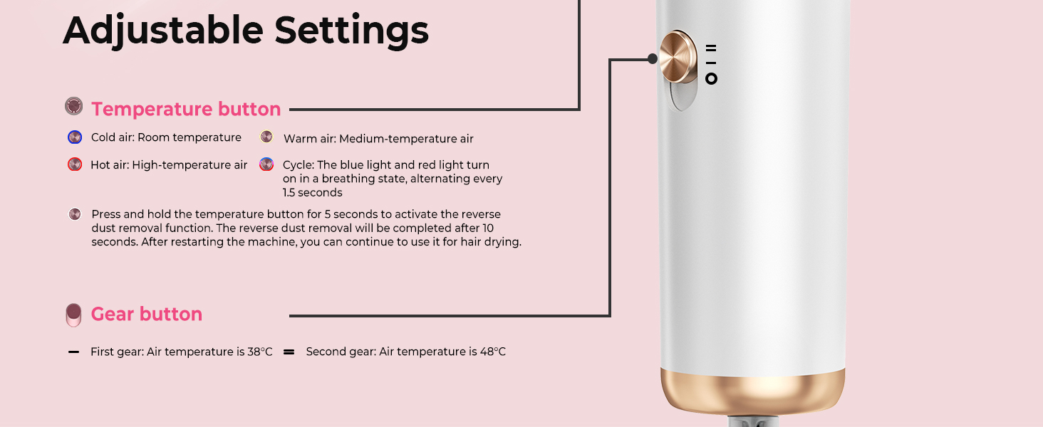 Atopskins Airstyler – Набір для укладки волосся 6 в 1 (фен-щітка, плойка, об’єм)