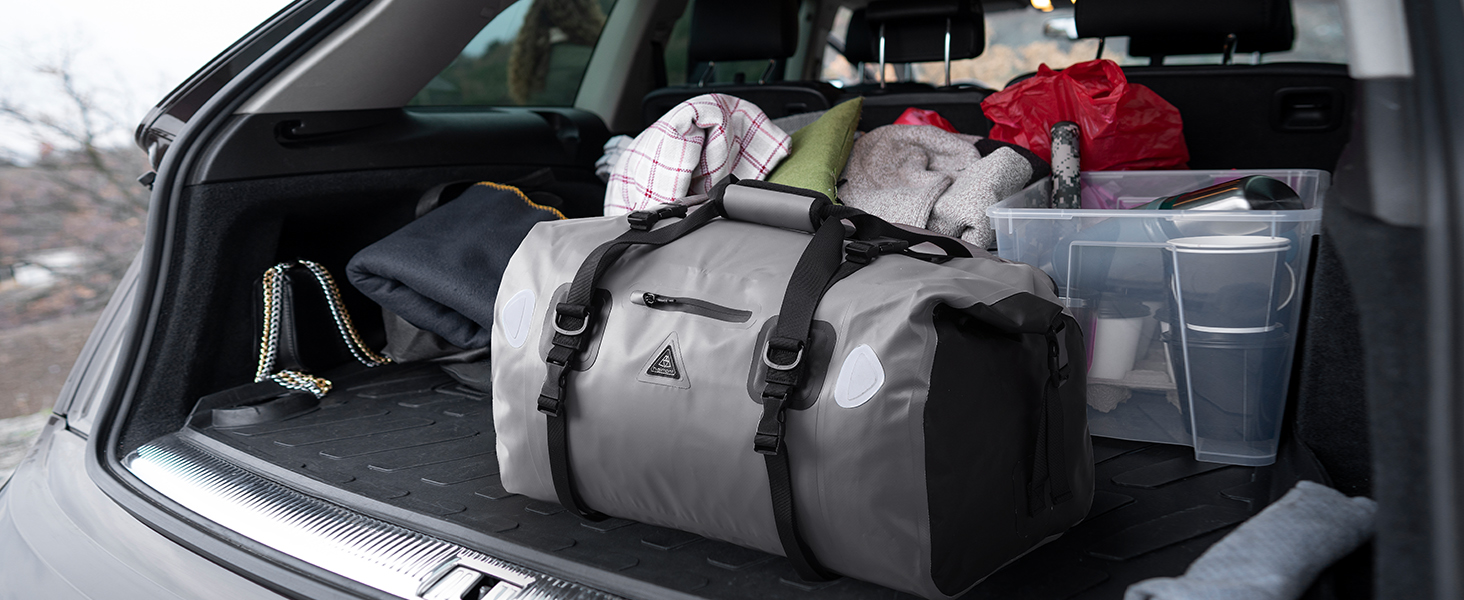 Водонепроникний рюкзак Dry Bag 70 л жовтий – герметична сумка для подорожей, кемпінгу, мотоциклів, човнів, каякінгу, SUP
