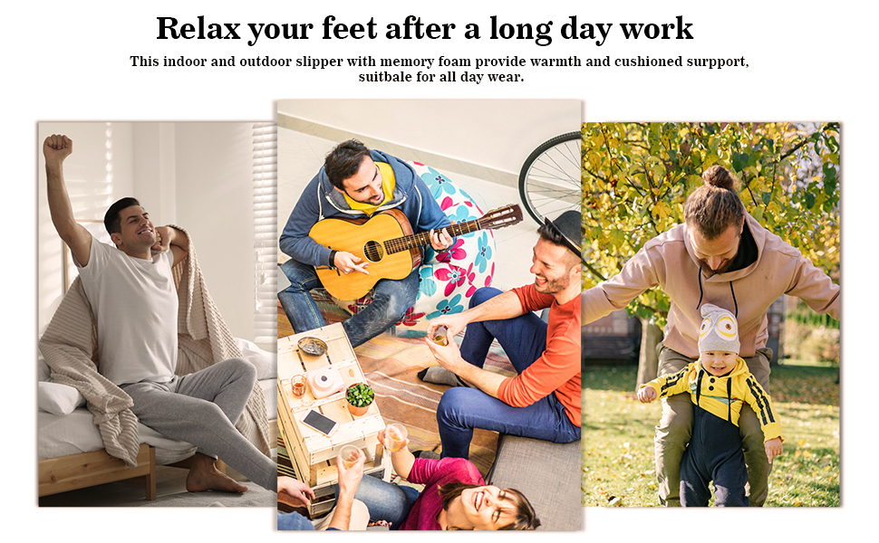 Тапочки халатні NewDenBer для дому, чоловічі/жіночі, з піною пам'яті, теплі, зручні, зимові, з антиковзкою гумовою підошвою, 37/38 EU, темно-сірий та синій