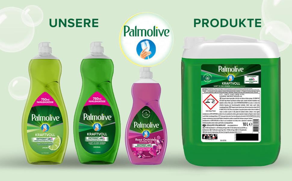 Засіб для миття посуду Palmolive Original, потужний розчинник жиру, 10 л