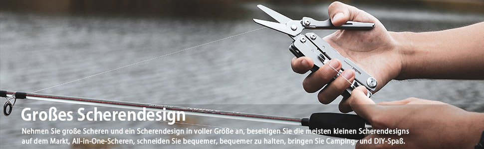 Мультитул NexTool Muiltool 19-в-1: плоскогубці, ніж, викрутка, ножиці, сталь, кемпінг, подарунок для чоловіків