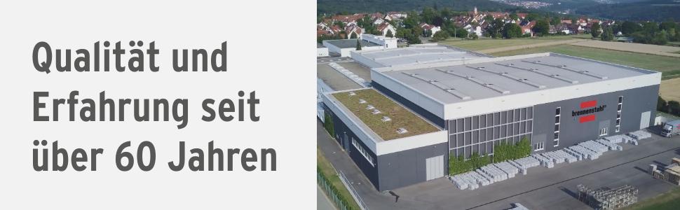 Бренненштуль Super-Solid 5-фазна мережева розетка з вимикачем та 2.5м кабелем (з ударостійкого полікарбонату) чорний/сріблястий без захисту від перенапруги