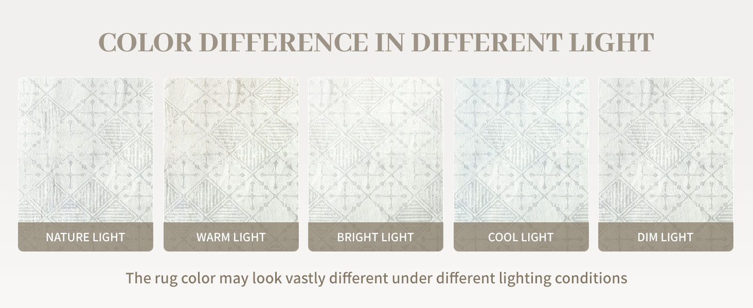 Килим Leesentec для вітальні, спальні: геометричний, сучасний, антиковзаючий, короткий ворс, бежевий, великий, білий (слонова кістка, 80*120 см), кремовий/світло-сірий (200x300 см)