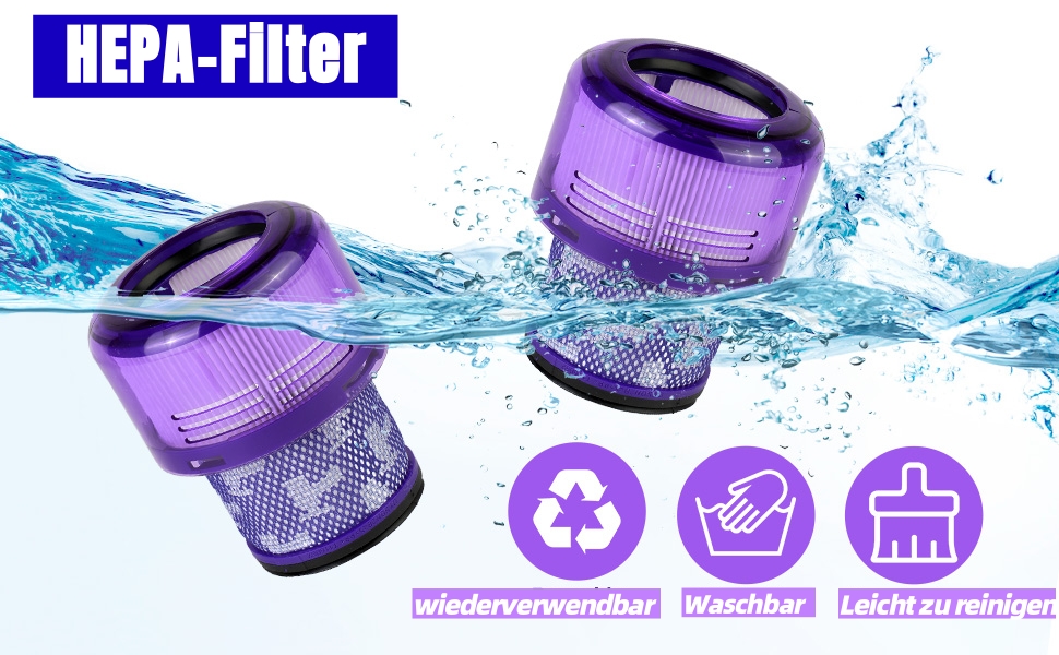 Замінник HEPA-фільтра та контейнера для пилу Dyson V11 V15 SV14 SV17 SV22 SV28. Сумісний з 970013-02/970013-03