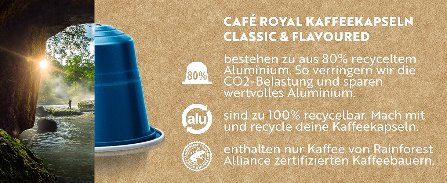 Кава в капсулах Café Royal Hazelnut (фундук), сумісні з Nespresso®, 100 шт