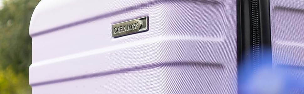 Чемодан ручної об'єму 24 л Cabin Max Anode 40x30x20 см з жорстким корпусом Hardscalen, сірий, 2 колеса