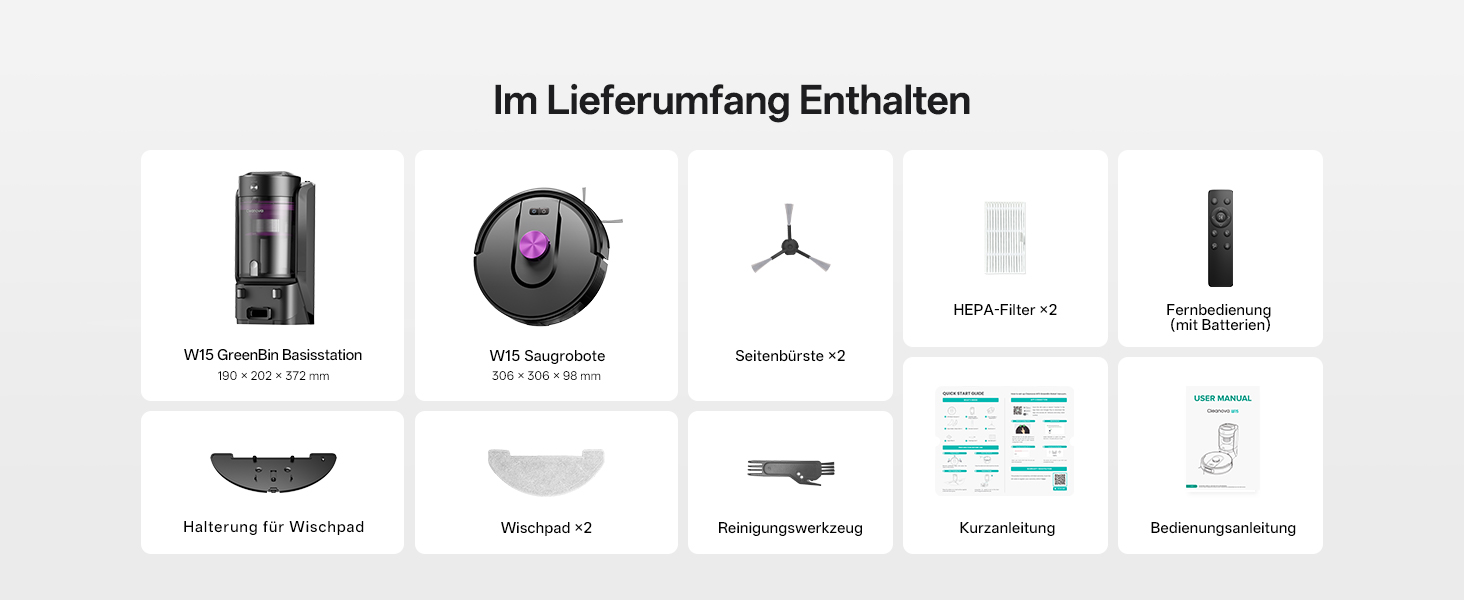 Робот-пилосос Vexilar W15 з функцією миття підлоги, бездротовий, 10000Pa, LiDAR, 180 хвилин, керування через додаток та голосовий помічник