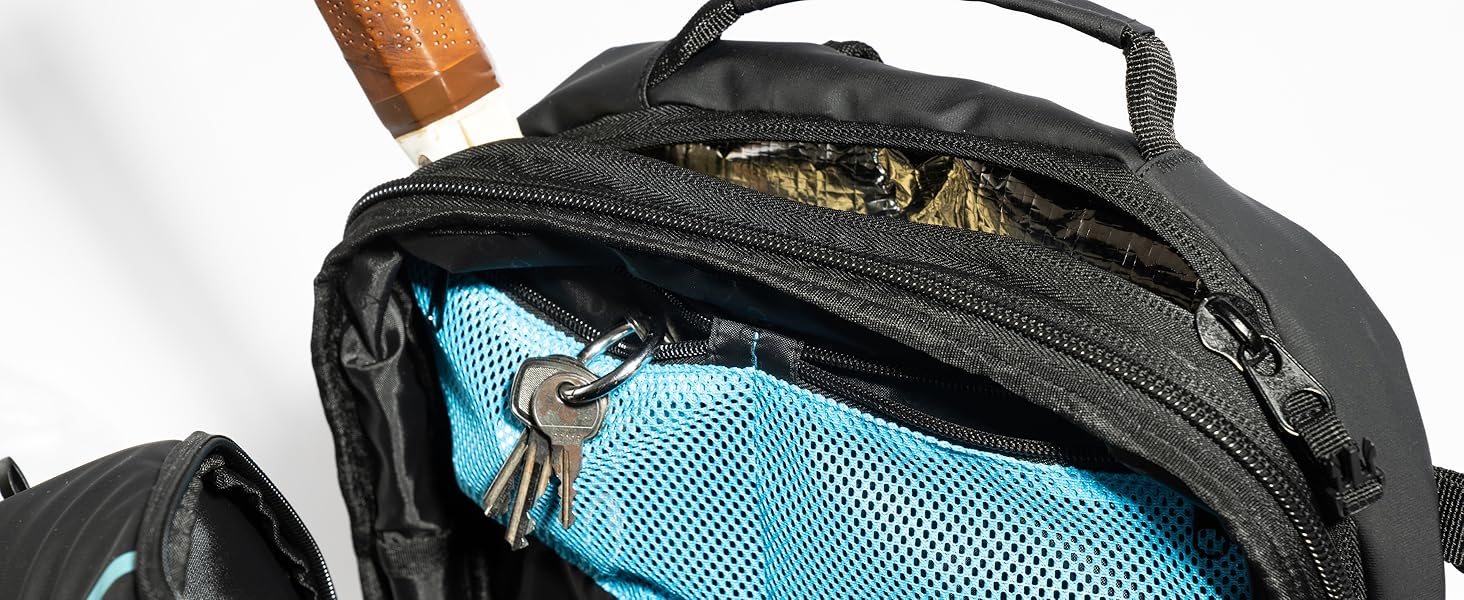 Otaro Tennis Backpack with Shoe Compartment (Holds 2 Racquets) - Includes Separate Shoe Pocket & Racket Protection | Premium Tennis Bag for Men & Women | Unisex (PRO 42L, Reflective Black)