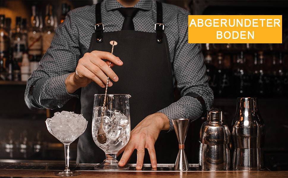 Набір з 2 барних ложок, 30 см, нержавіюча сталь. Ідеально для коктейлів, кави та десертів. Стильні ложки-йоршики для льоду та напоїв.