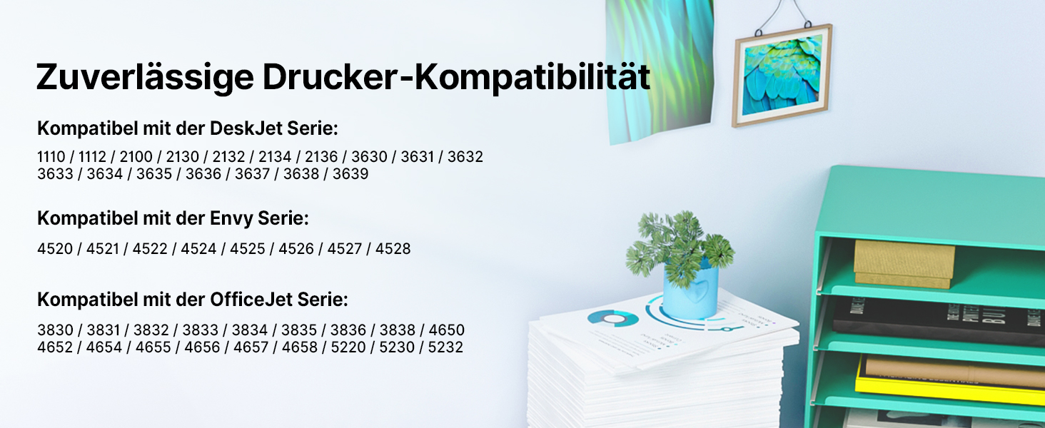 Комплект картриджів 302XL для принтера HP (чорний та кольоровий), замінник