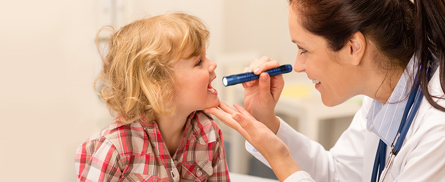 Ліхтарик LED Lepro, Mini IPX4 Водостійкий, 3 Режими, 2 шт. (Синій)