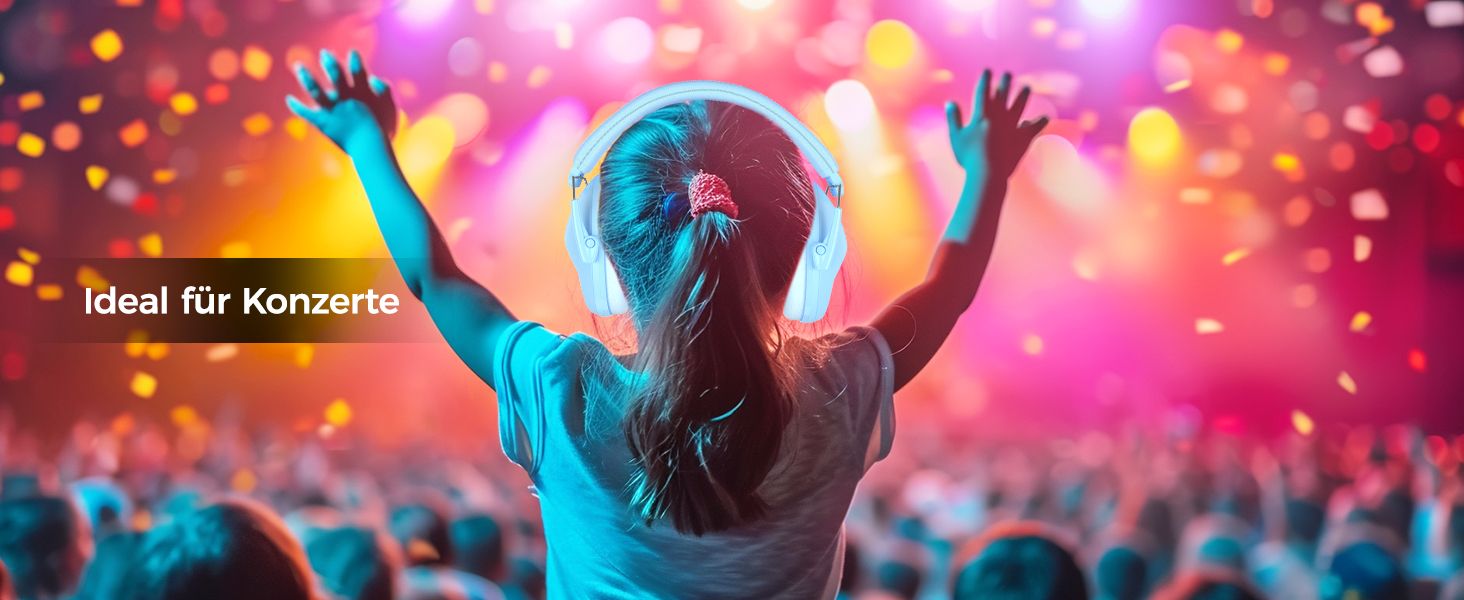 Навушники для захисту від шуму ProCase для дітей, блакитні, регульовані, NRR 22 dB