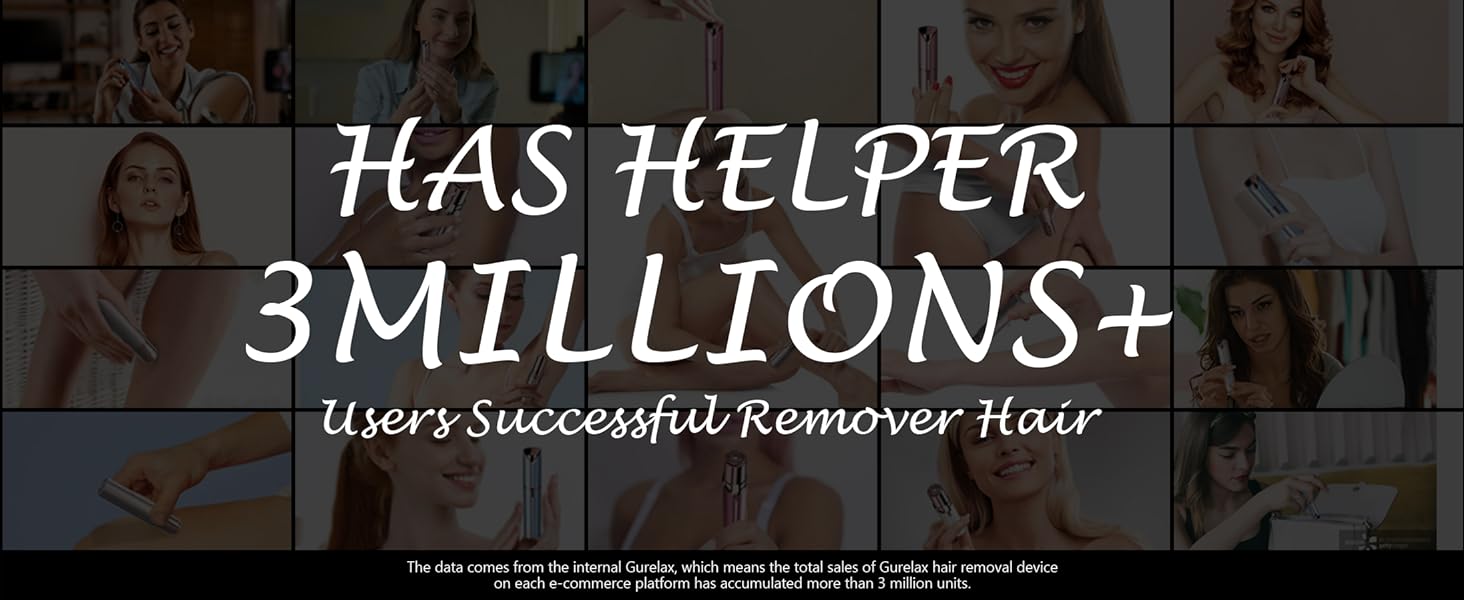 Епілятор для обличчя Rosenblüte для жінок, безболісний, акумуляторний, з 2 змінними головками