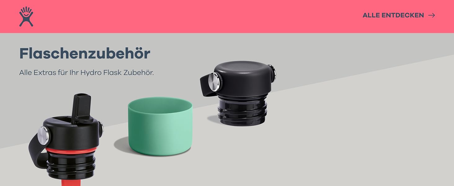 Термос-пляшка Hydro Flask Standard Flex Cap 621 мл — сталева ізольована пляшка для напоїв, герметична, Surf Surf