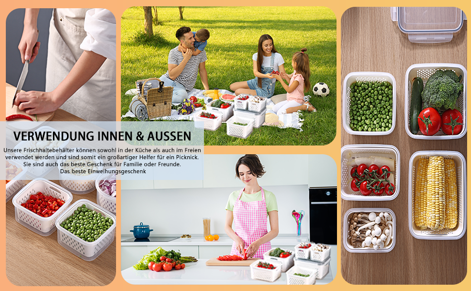 50 великих контейнерів для зберігання їжі з кришкою, герметичні | Без BPA | Стекніть | Для приготування їжі | Морозильник та мікрохвильова піч | 25 контейнерів + 25 кришок | Безпечні від протікання (24 контейнера для зберігання їжі)