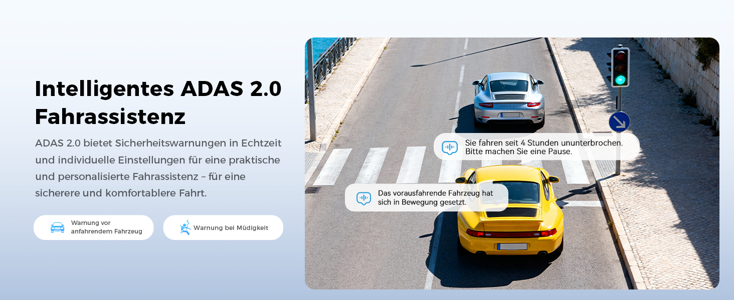 Автомобільний відеореєстратор DDPAI N2 Dual (передній та задній), роздільна здатність 2.5K + 1080P, 1.9