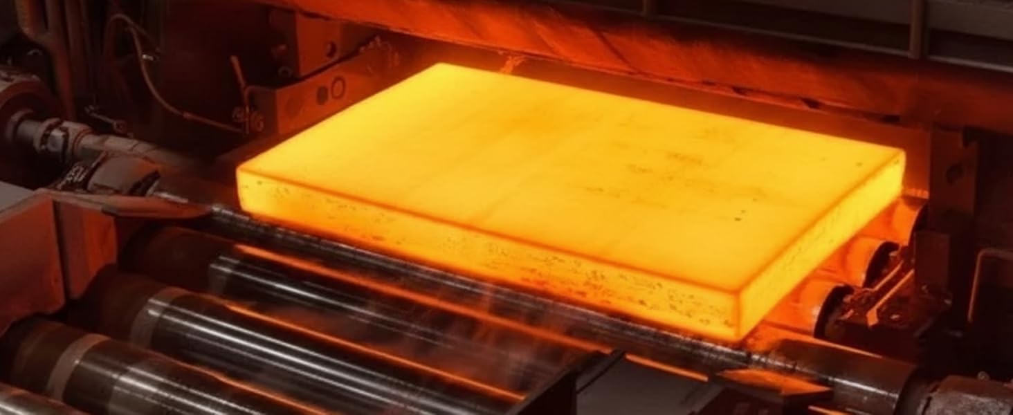 Набір кухонних ножів Wolfblood Damast 3 шт (32/26/20 см) з дамаської сталі 67 шарів, твердість 62 HRC, сертифіковано TÜV + чохол та подарункова коробка